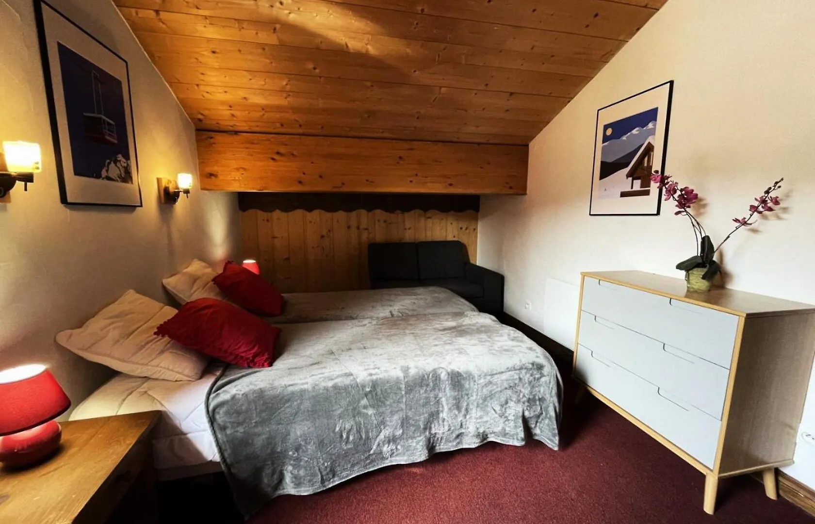 Residence Geffriand - Triplex Proche Des Pistes Au Coeur Des 3 Vallees Mae-4944 Saint-Martin-de-Belleville France