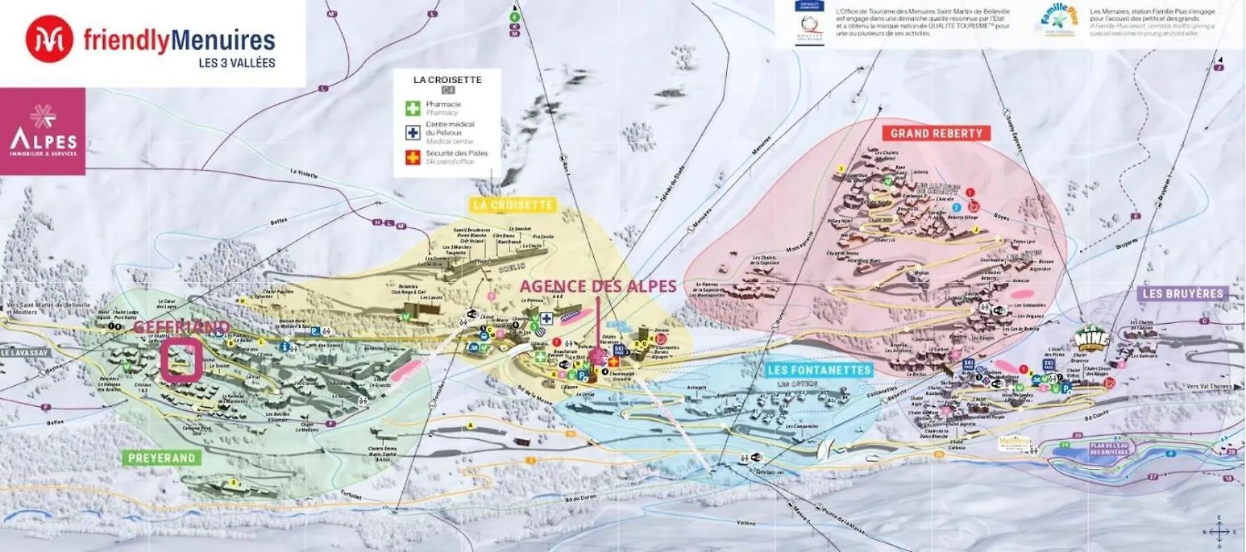 Apartment Residence Geffriand - Triplex Proche Des Pistes Au Coeur Des 3 Vallees Mae-4944 Saint-Martin-de-Belleville France