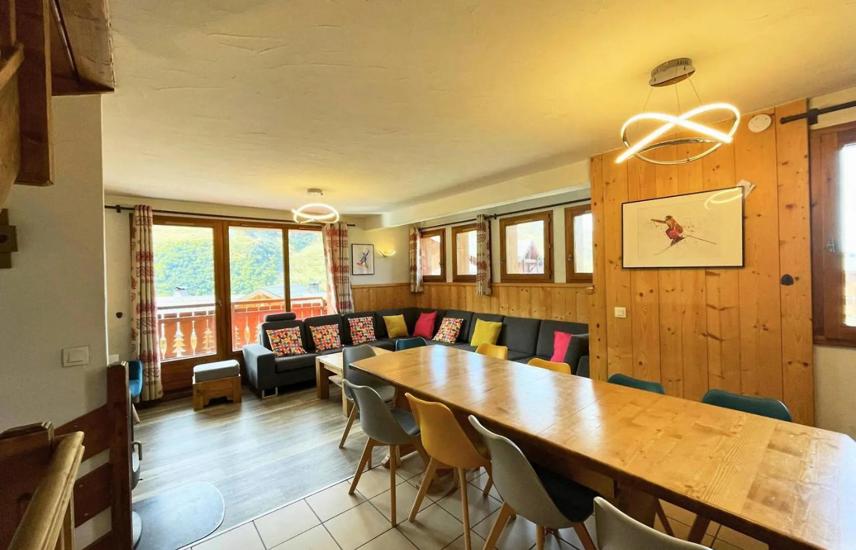 公寓 Residence Geffriand - Triplex Proche Des Pistes Au Coeur Des 3 Vallees Mae-4944 圣马丁德贝尔维尔